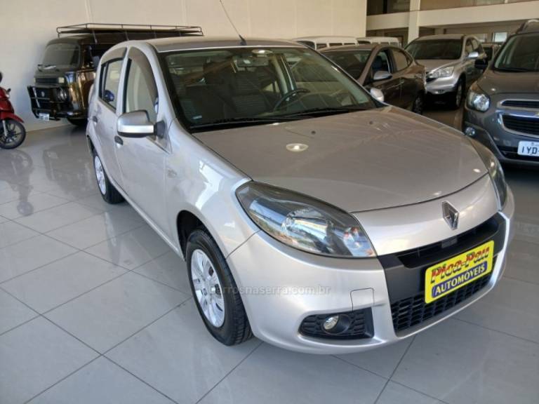 RENAULT - SANDERO - 2013/2014 - Prata - Sob Consulta