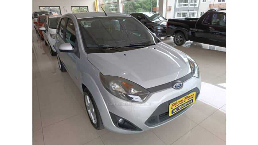 FORD - FIESTA - 2011/2012 - Prata - Sob Consulta