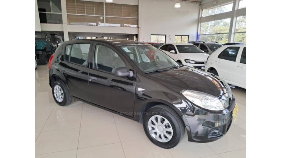 RENAULT - SANDERO - 2013/2013 - Preta - Sob Consulta