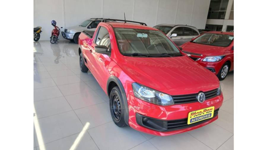 VOLKSWAGEN - SAVEIRO - 2014/2015 - Vermelha - Sob Consulta