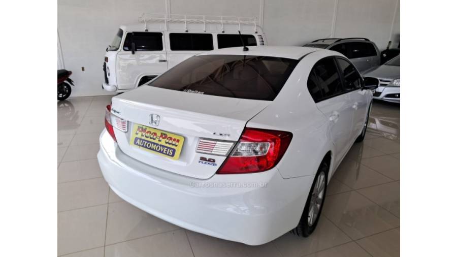 HONDA - CIVIC - 2013/2014 - Branca - Sob Consulta
