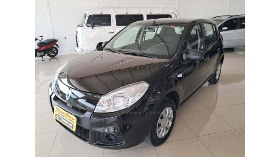 RENAULT - SANDERO - 2013/2013 - Preta - Sob Consulta
