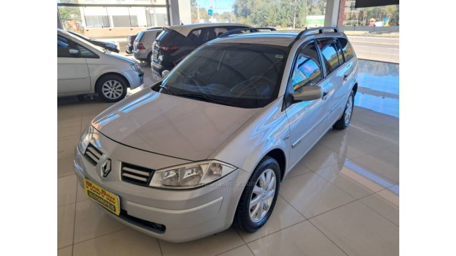 RENAULT - MÉGANE - 2009/2010 - Prata - Sob Consulta
