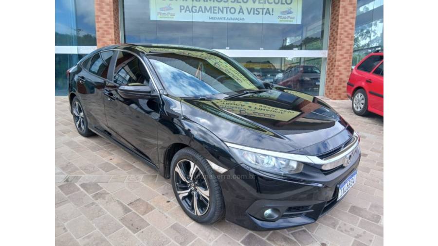 HONDA - CIVIC - 2016/2017 - Preta - Sob Consulta