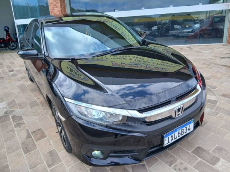 HONDA - CIVIC - 2016/2017 - Preta - Sob Consulta